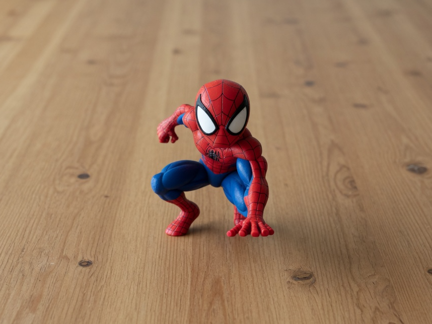 Spider-Man Landing Pose Figure
