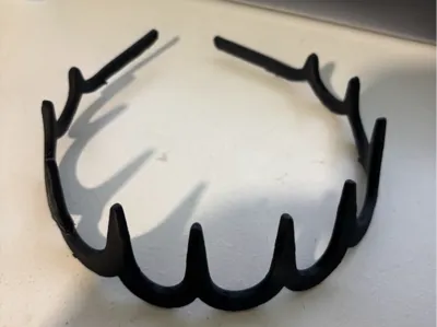 Trending wavy headband