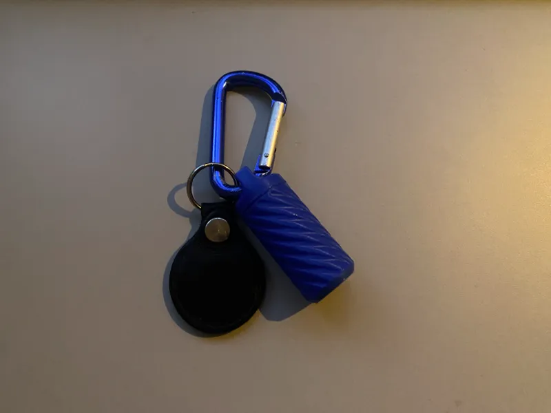 Pill container 4 key chain