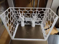 250mm wide; PETG, with supports, for A1