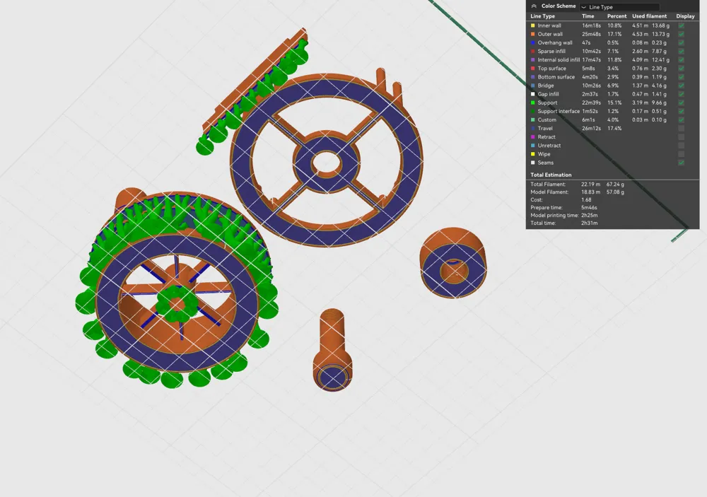 Fly Fishing Reel - 100% 3D Printed - Free 3D Print Model - MakerWorld