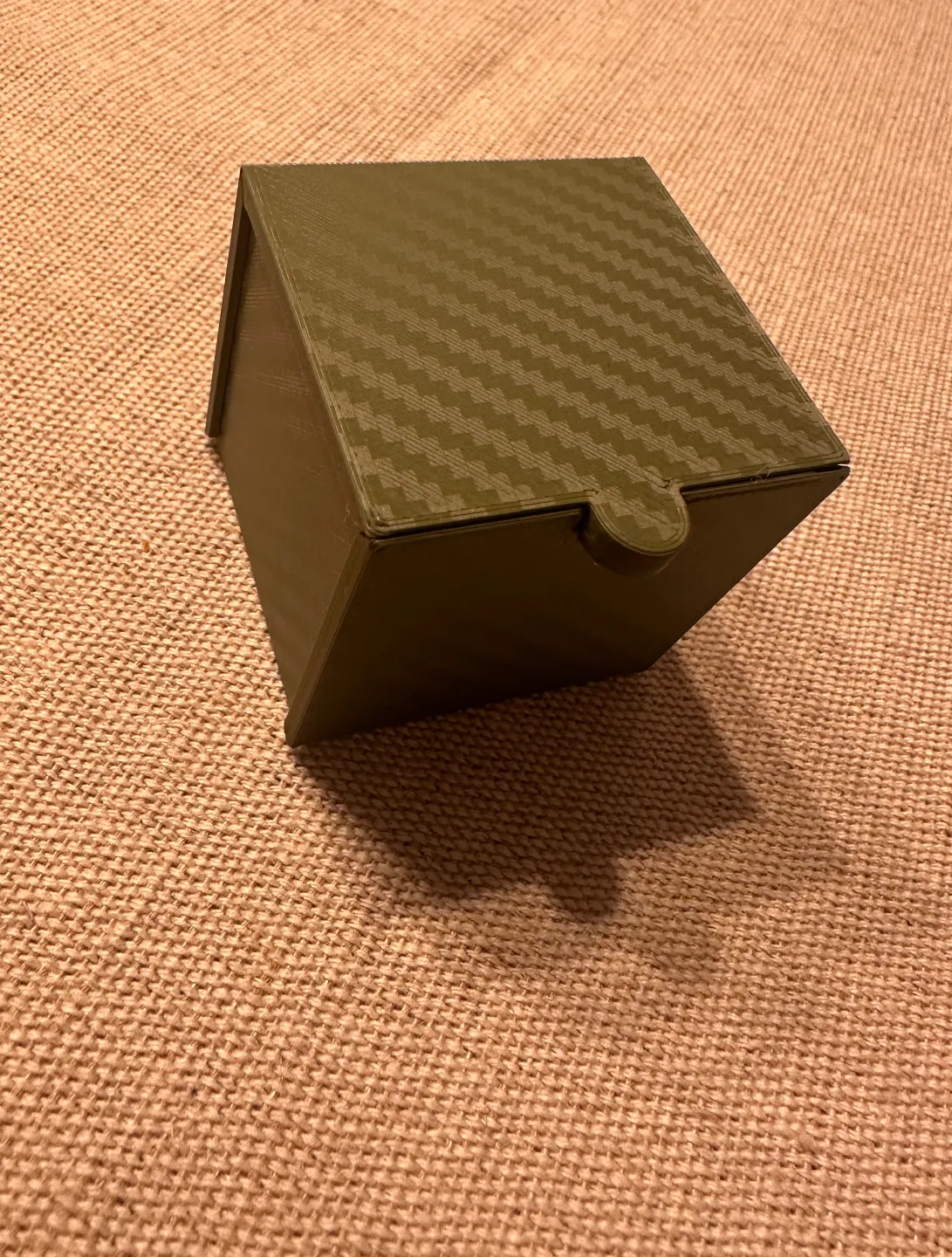 Boîte pliable à imprimer en une pièce