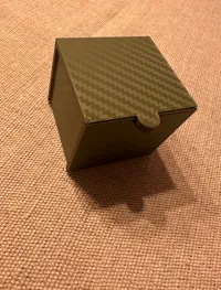 Boîte pliable à imprimer en une pièce — photo 1