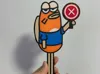 Bikini Bottom Fish True/False Cards Fully Disassembled Version