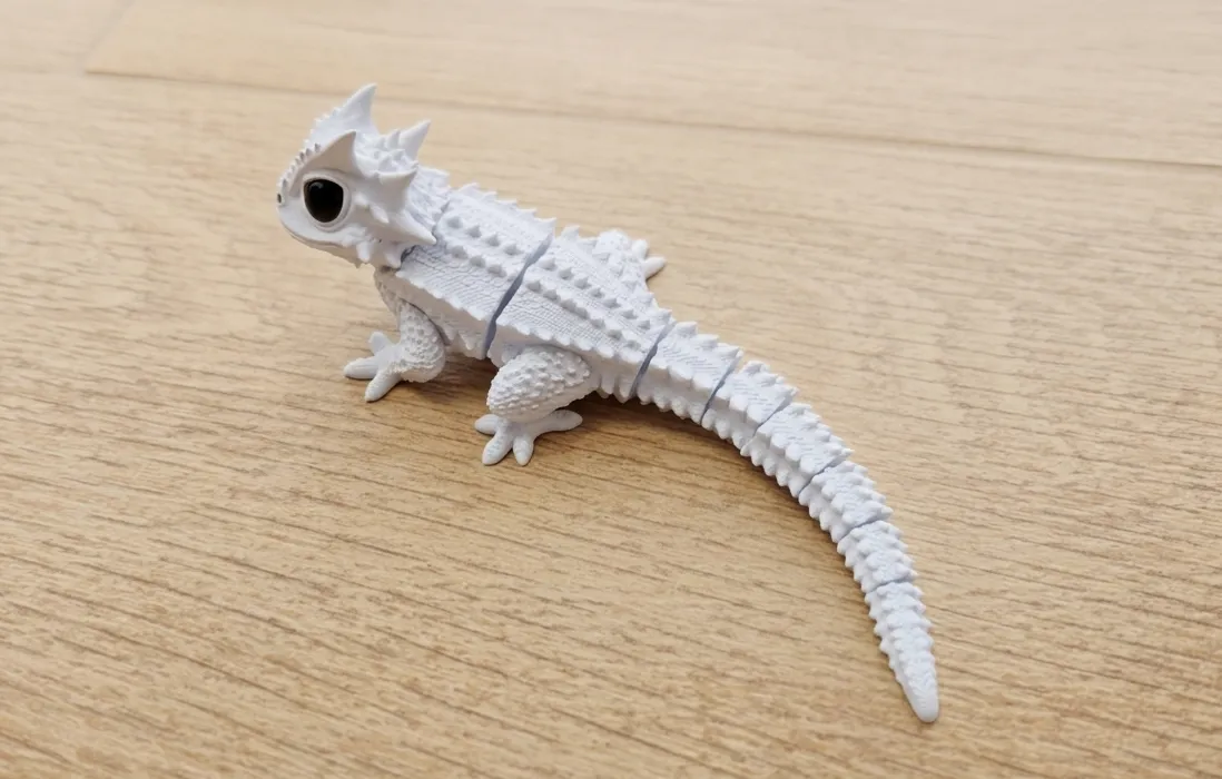 Flexi Horned Lizard / Articulated Desert Lizard view 4