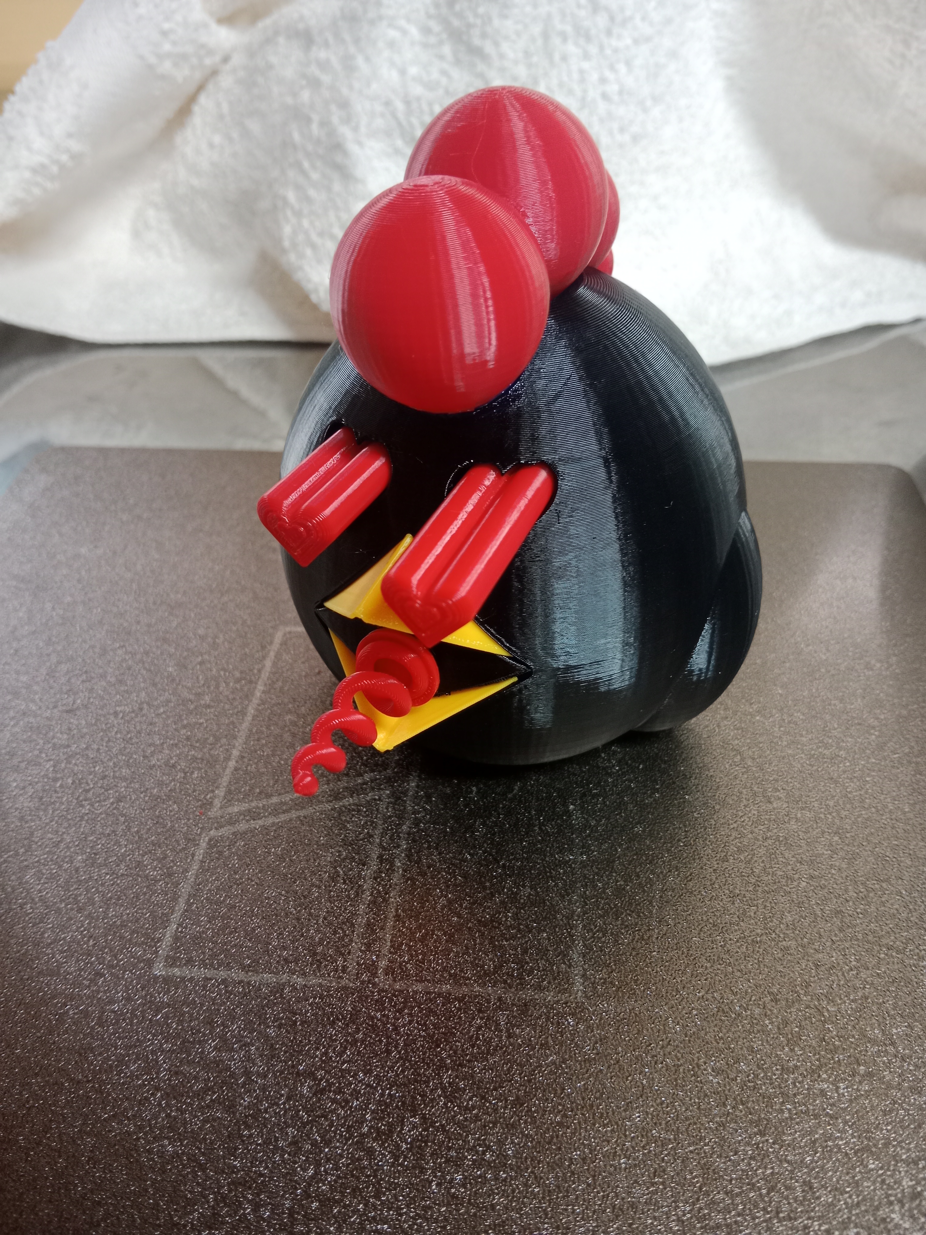 Miniatura 4 do modelo 3D 驚嚇凸眼公雞/愛心凸眼公雞