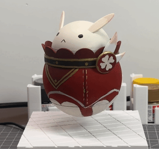 Miniatura 1 do modelo 3D 原神可莉磁悬浮蹦蹦炸弹