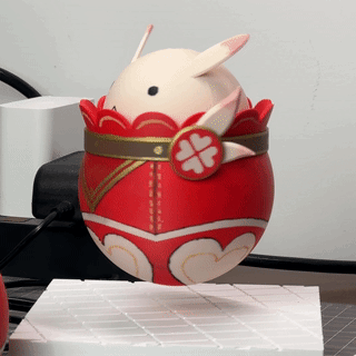 Miniatura 2 do modelo 3D 原神可莉磁悬浮蹦蹦炸弹