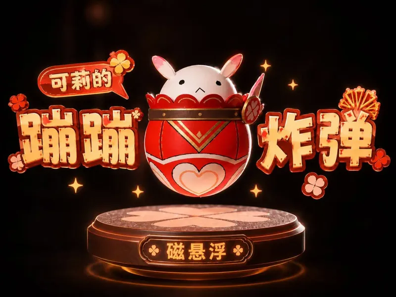原神可莉磁悬浮蹦蹦炸弹