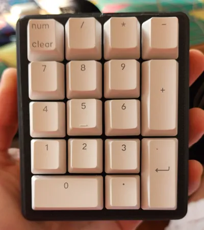 Lilac 17 Numpad DIY Magnetic Cable