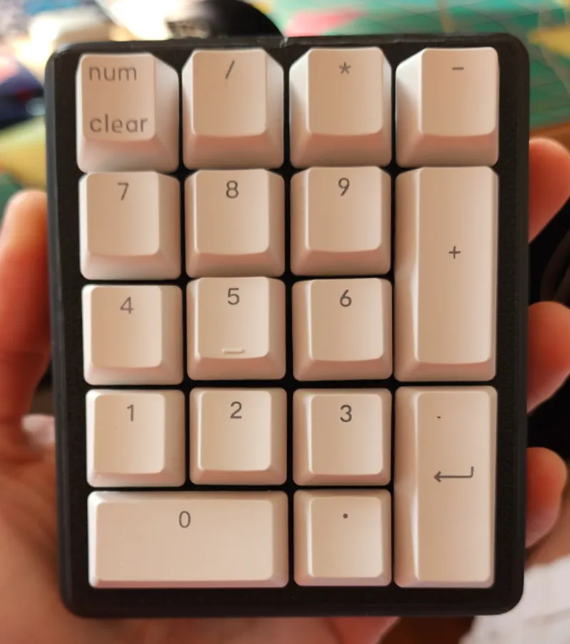 Lilac 17 Numpad DIY Magnet cable