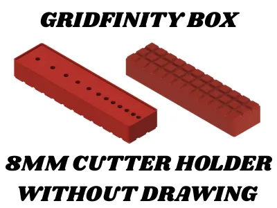 GRIDFINITY 3X12 21MM 12 CUTTER HOLDER NO DRAWING