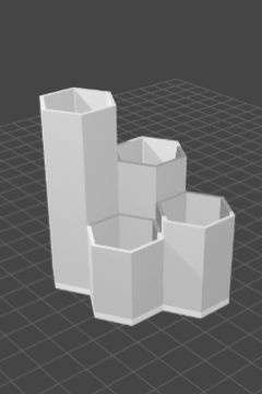 Simple desktop organizer