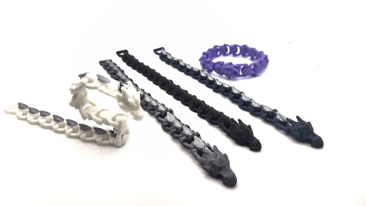Lucky Charm Baby Flexi Dragon Bracelet view 2