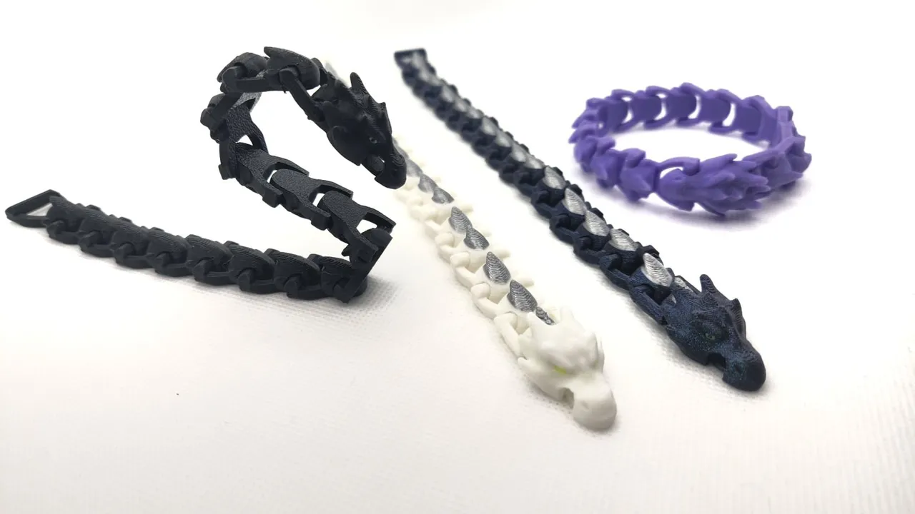 Lucky Charm Baby Flexi Dragon Bracelet view 4
