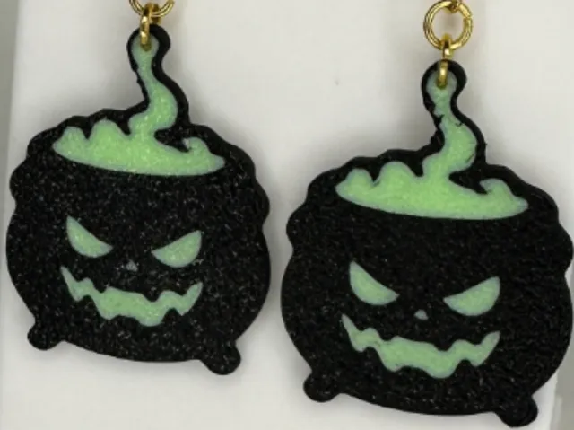 Cauldron Earrings