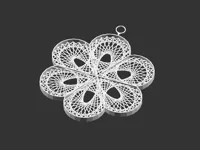 Fleur en String Art — photo 2