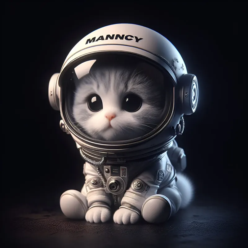 Kitty astronaut