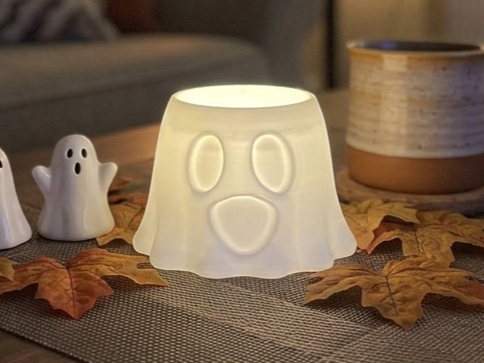 Halloween Ghost Tealight Holder 3D model