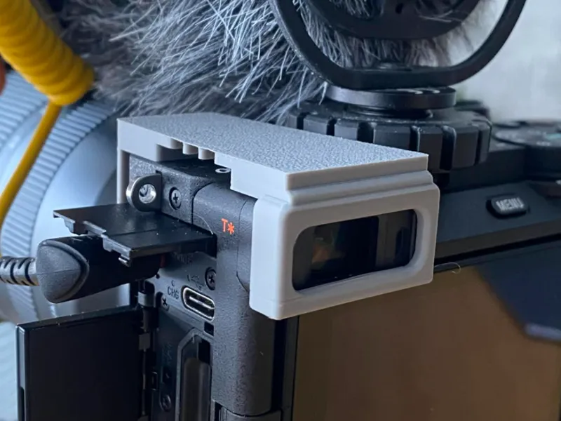 Sony A6700 DJI Mic Mini Holder 