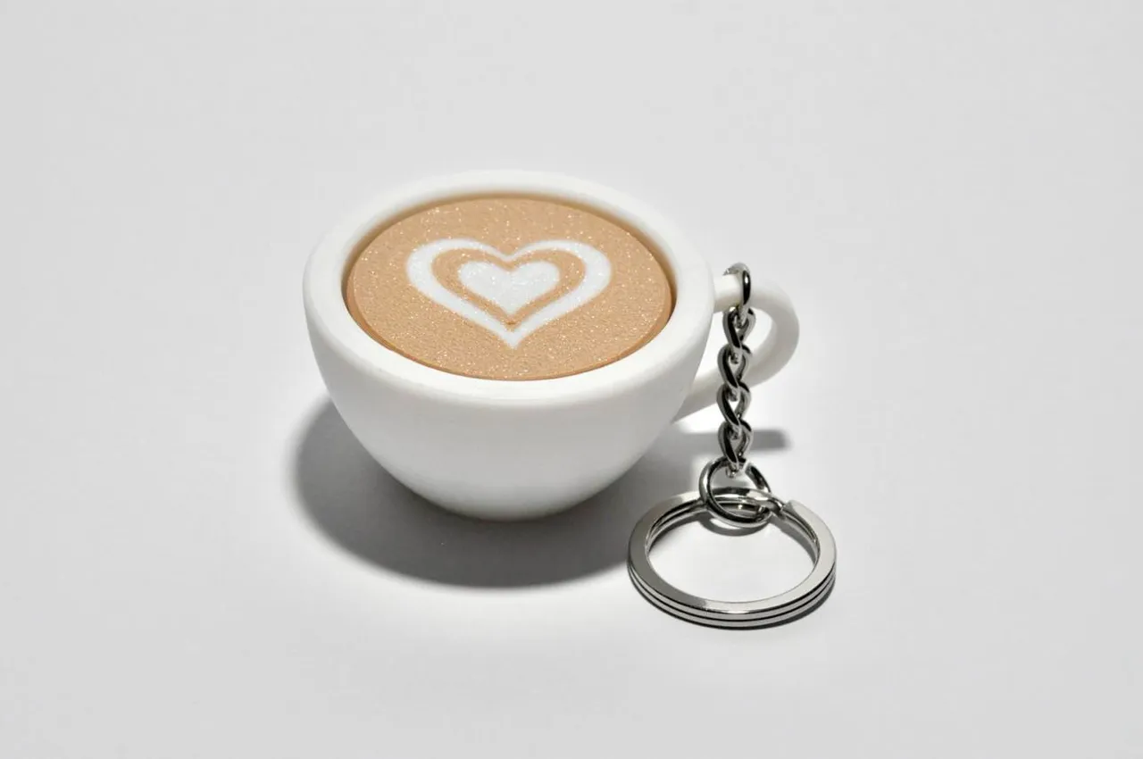 Clickey Cupz - Caffe Latte Fidget Clicker view 4