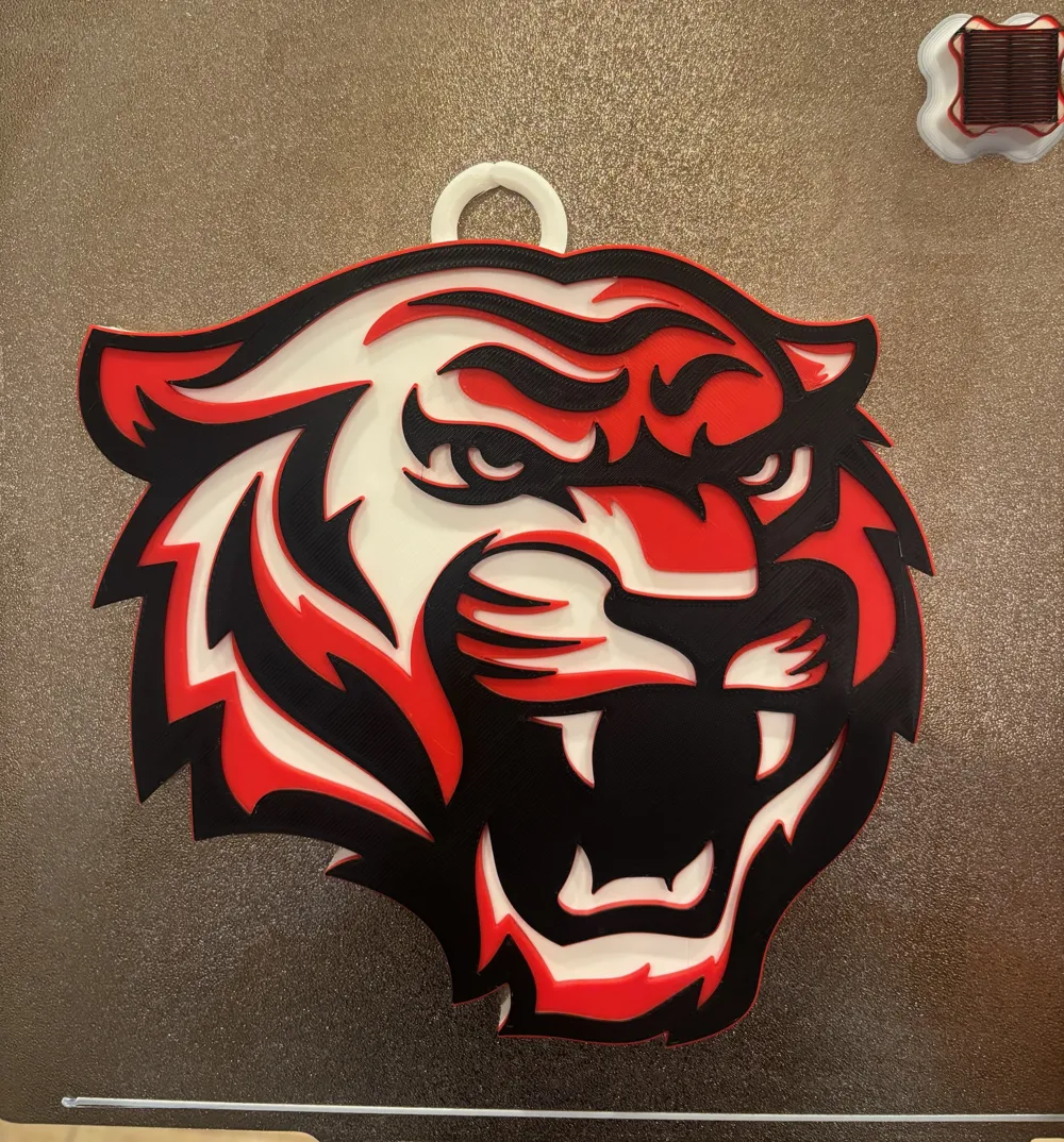 Tiger Hype Chain - Free 3D Print Model - MakerWorld