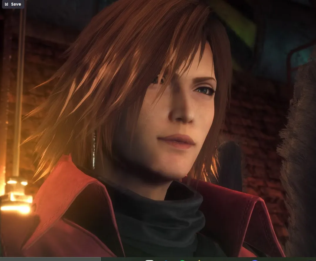 Final Fantasy 7 Crisis Core Genesis earring view 4