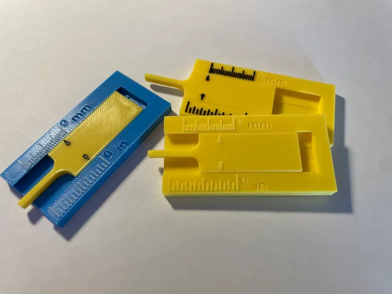 Profiltiefenmesser