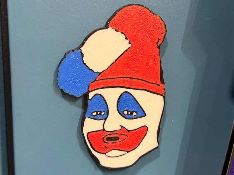 Pogo The Clown Fridge Magnet