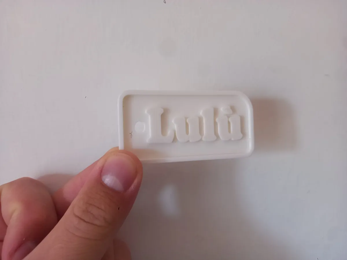Porte-clés prénom Lulù