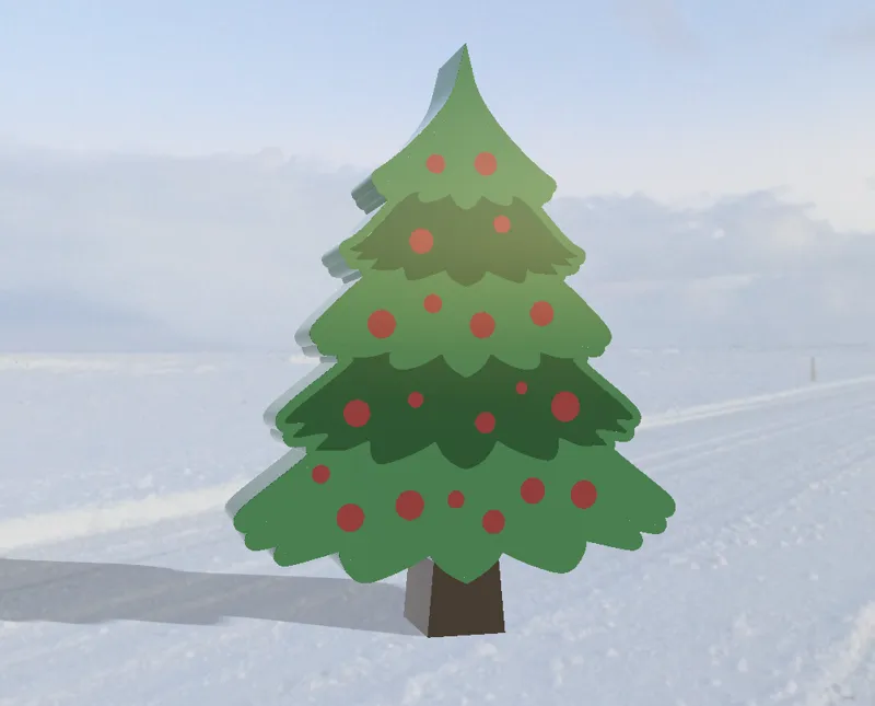 Christmas Tree Lightbox
