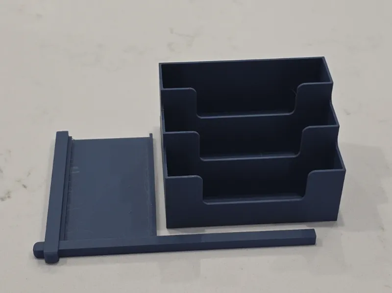 Multi Business Card Holder with Card Display