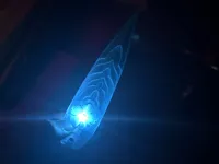 Couteaux de lancer Shin-kal de Zoey avec canal LED — photo 1