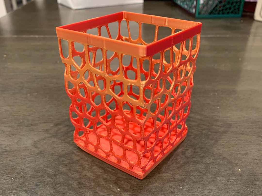 Voronoi Box / Desk Organizer 