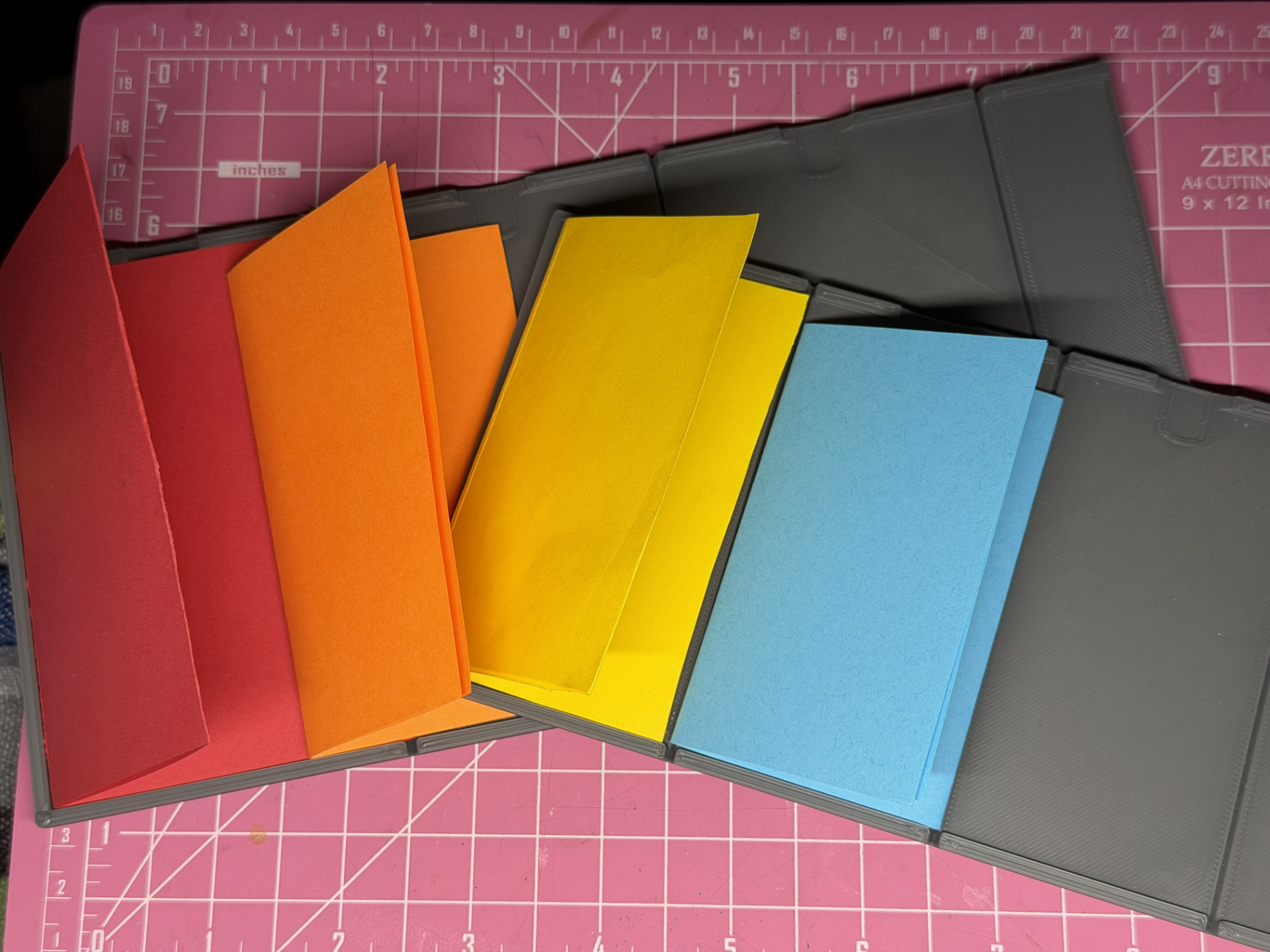 Paperfolding Creasing Guide - Pocket Quarter fold
