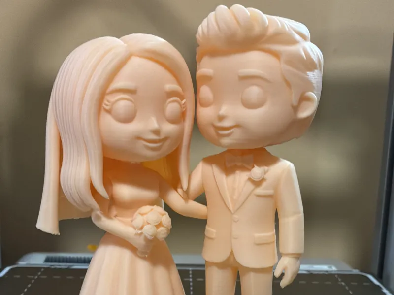 Pareja de novios - Para pintar