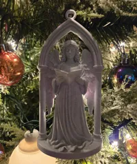 Ornement ange victorien de Noël — photo 2