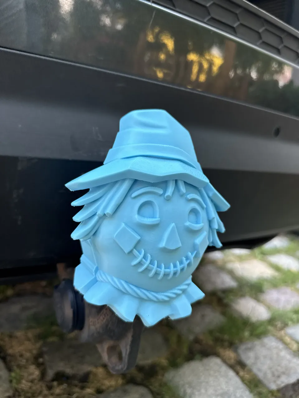 Harvest Scarecrow Tow Hitch Cover Cap view 4