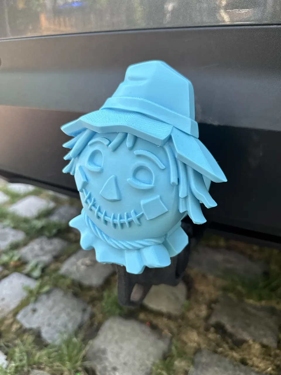Harvest Scarecrow Tow Hitch Cover Cap view 3