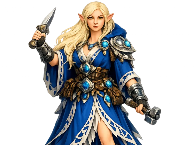 Fendoria - Elven Warrior Mage