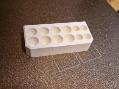 wall mounted battery holder