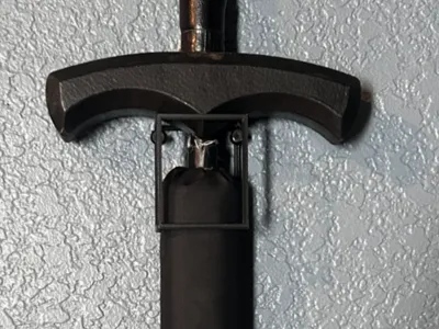Foam Dagger Holder.