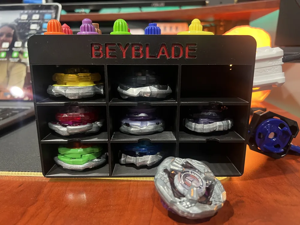 Beyblade X Display / Storage Stand - Free 3D Print Model - MakerWorld