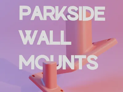 Parkside Tool Wall Mount - Small Battery