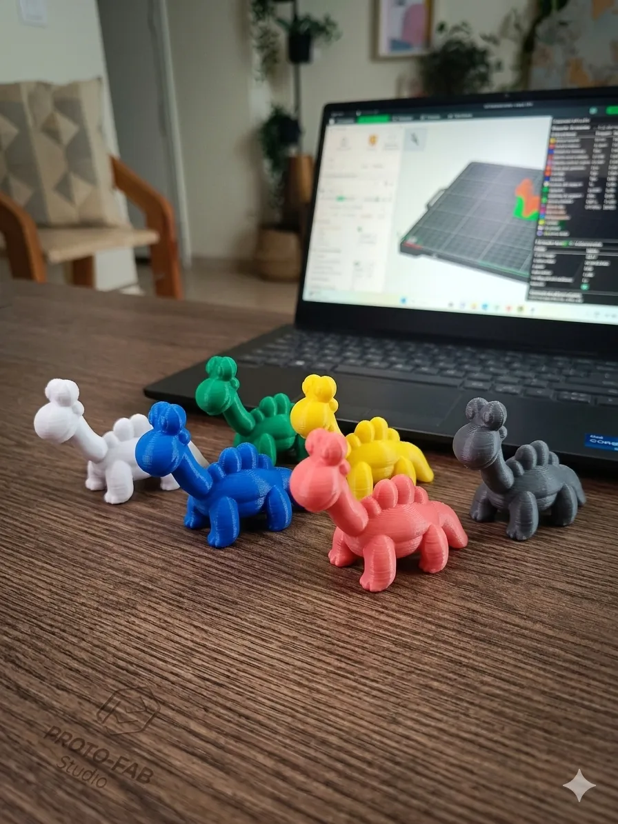 Mini Balloon Collection | Dino - Free 3D Print Model - MakerWorld