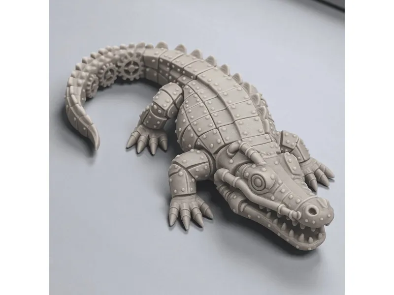 Mechanical crocodile