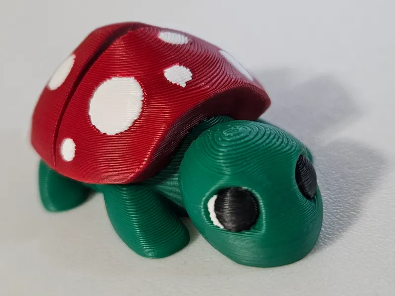 Mini Flexi Mushroom Turtle 