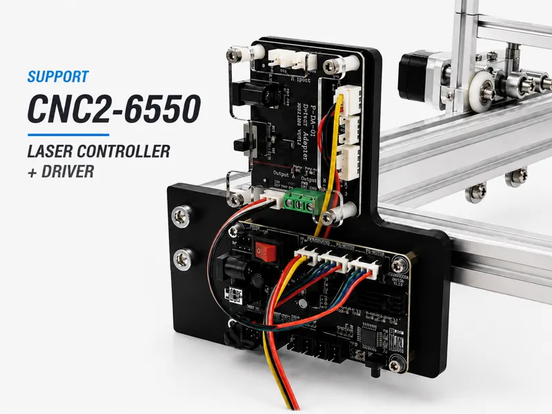 Soporte CNC2-6550 Láser Controlador + Driver