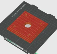 0.28mm layer, 2 walls, 15% infill 底部开孔
