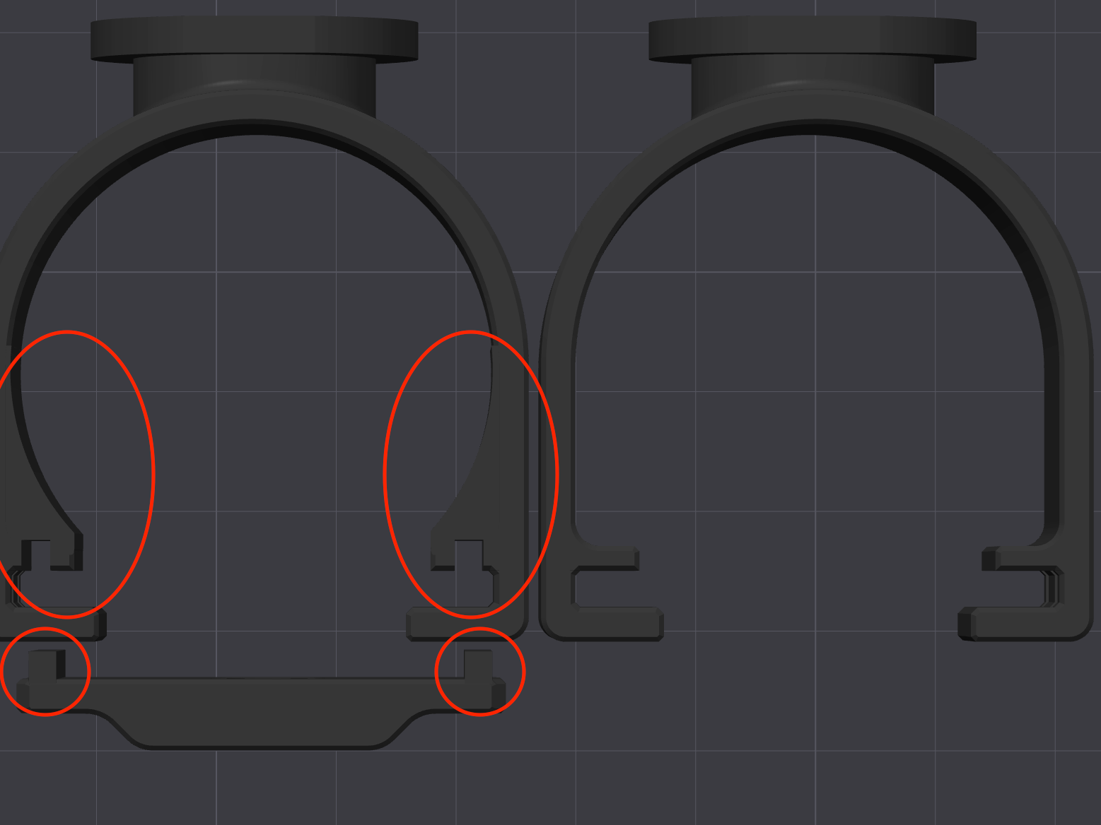 Universelle kompakte Kinderwagenklemme (Modular)